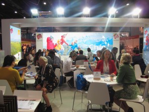 Vista general stand Chile EAIE 2016